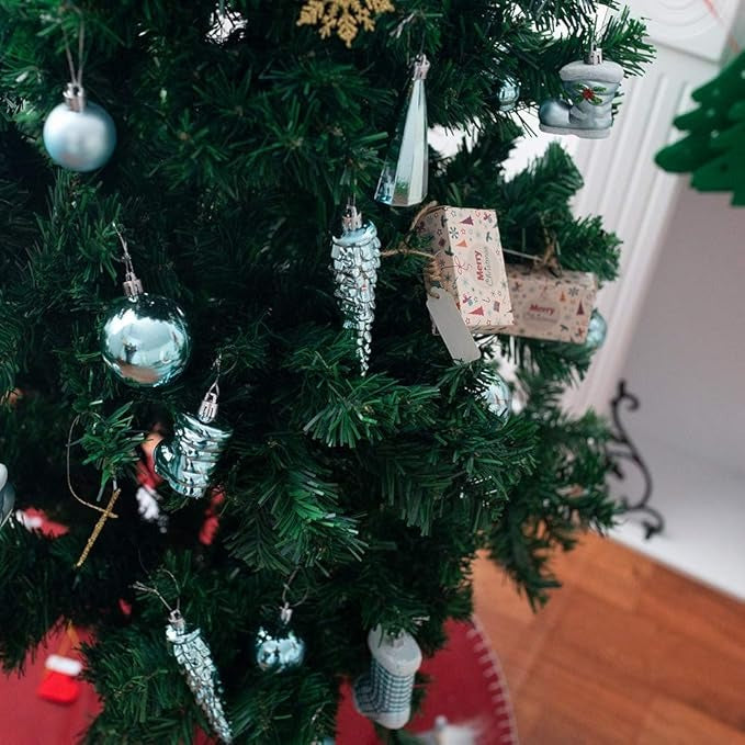 Set 21 de Ornamente Brad , Diverse Forme si Dimensiuni, Plastic