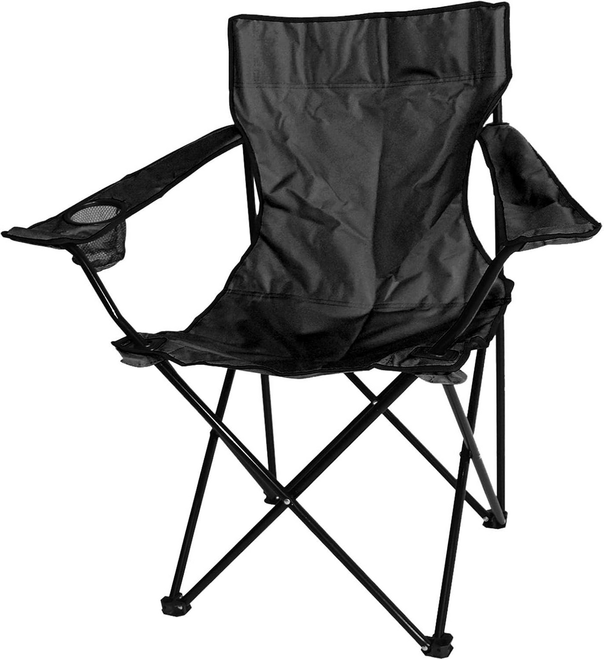 Scaun camping pliabil,52x52x80 negru