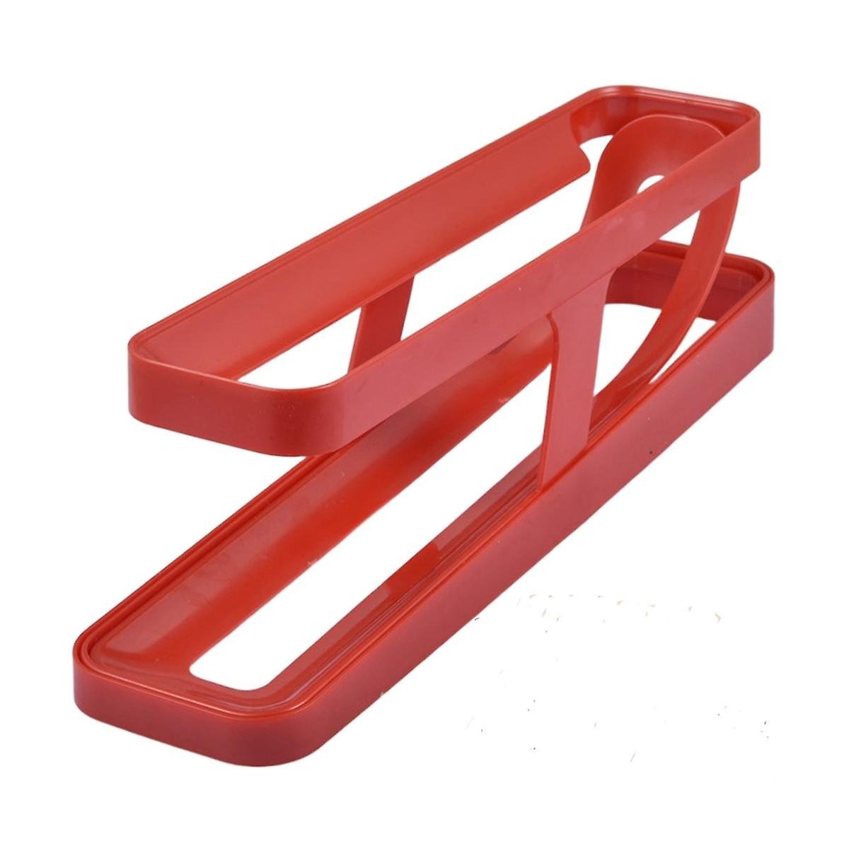 Suport oua etajat din plastic, distribuitor automat de oua pentru frigider