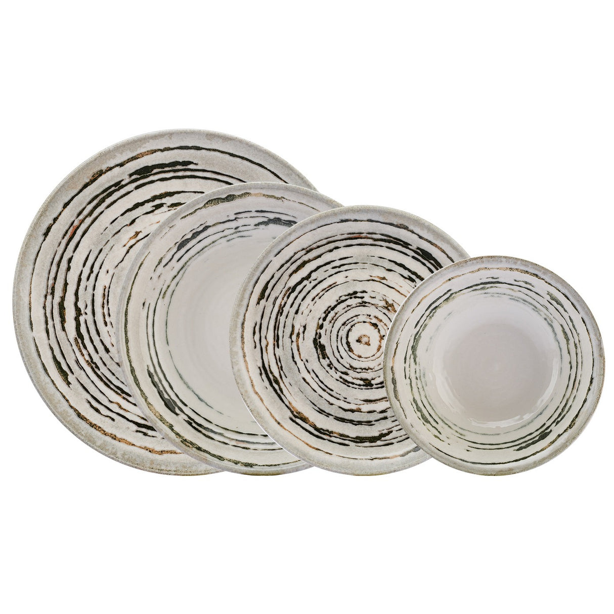 Set Complet Serviciu De Masa din Portelan, 24 de Piese, pentru 6 Persoane