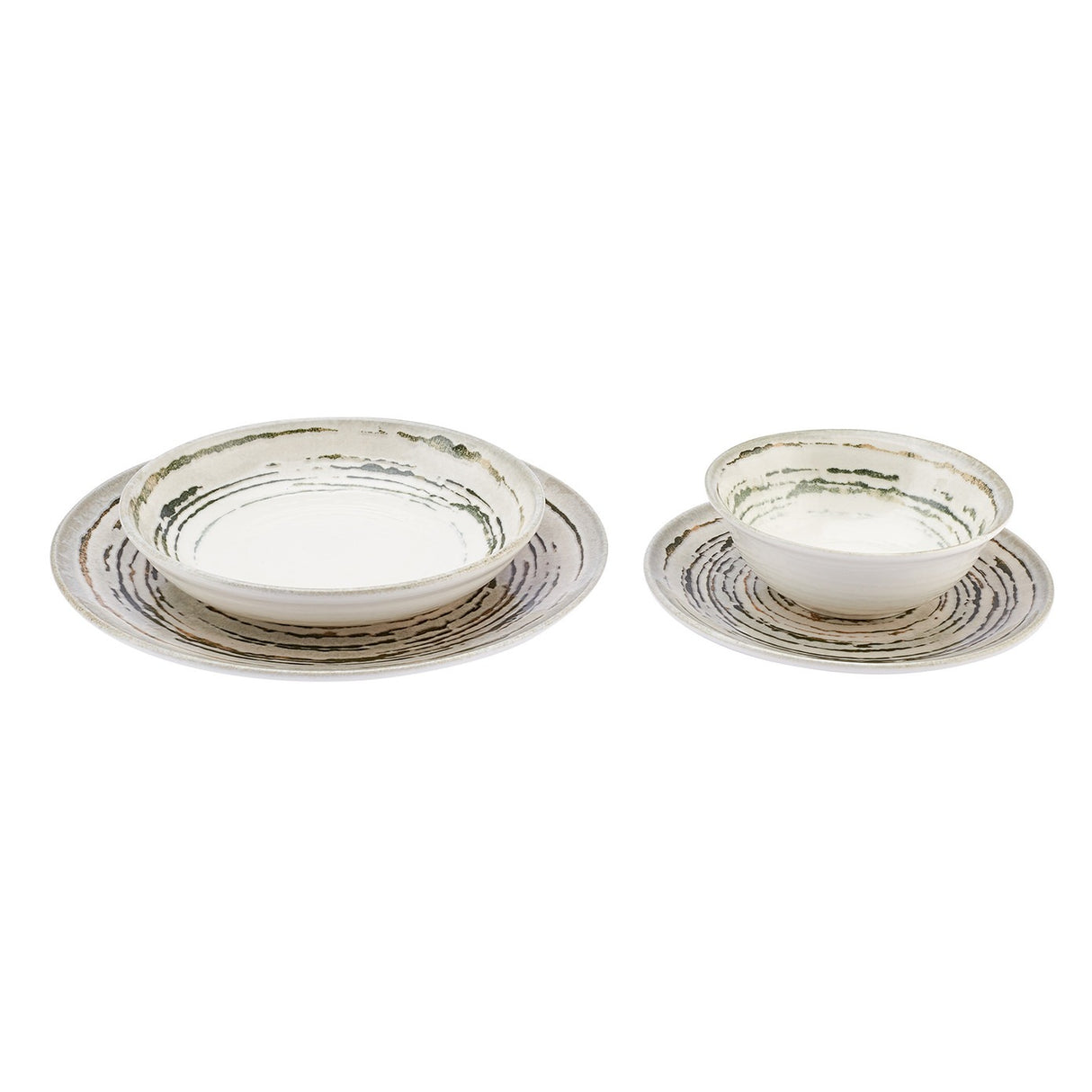 Set Complet Serviciu De Masa din Portelan, 24 de Piese, pentru 6 Persoane