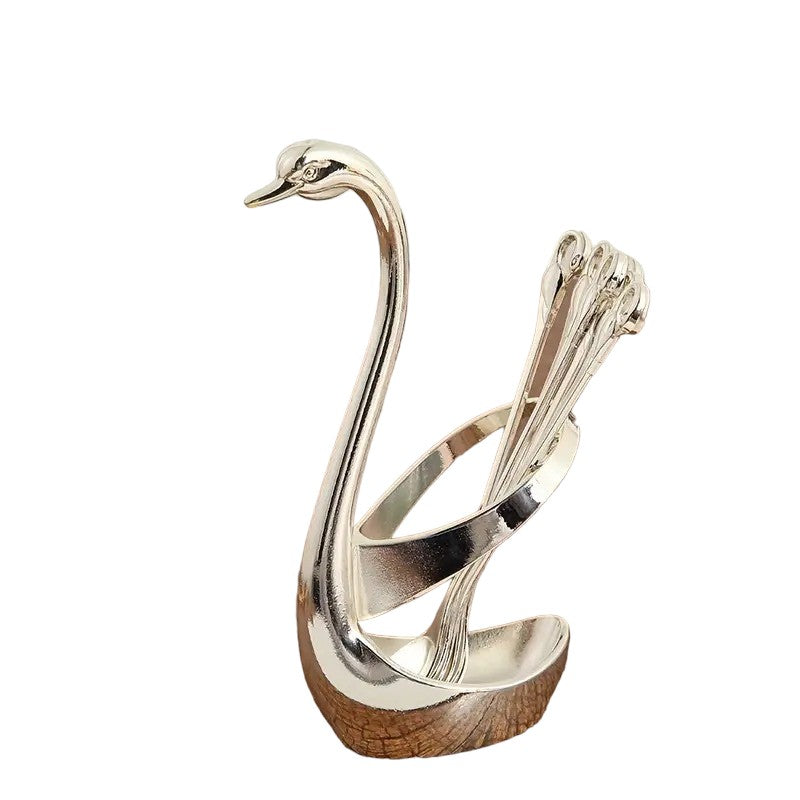 Suport Lebada pentru 6 lingurite de cafea, fructe sau desert