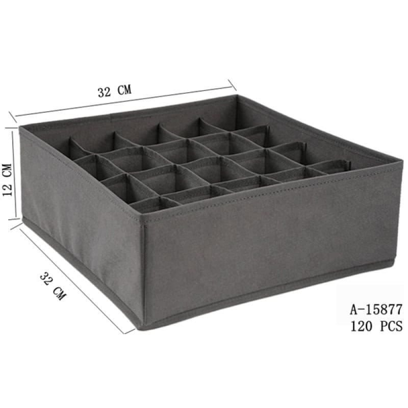 Cutie pentru depozitare, Material textil si Carton , fara capac