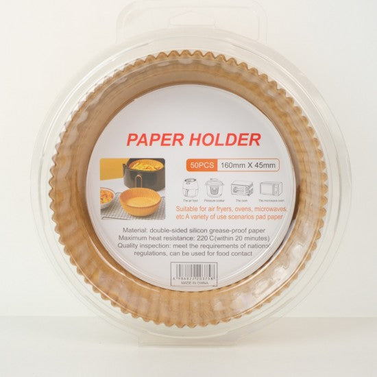Set 50 bucati Hartie de Copt pentru Friteuza, Air Fryer, 16 x 4.5 cm