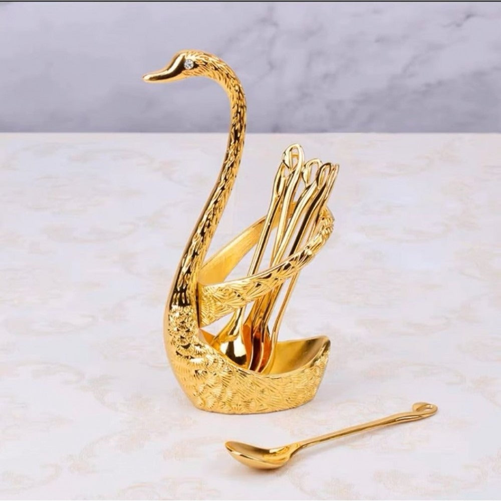 Suport Lebada pentru 6 lingurite de cafea, fructe sau desert