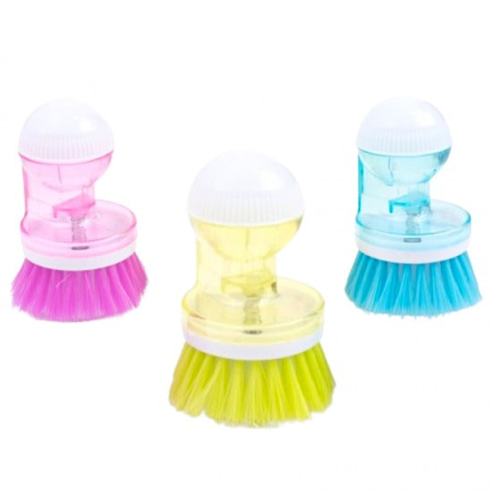 Perie Curatare cu Recipient Dozare detergent , 10.5cm