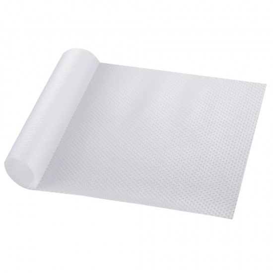 Folie antialunecare si protectie sertare, etajere, rafturi, transparenta, 45x150 cm