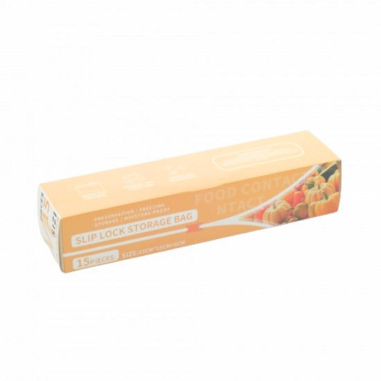 Punga Zip cu Fermoar, Plastic