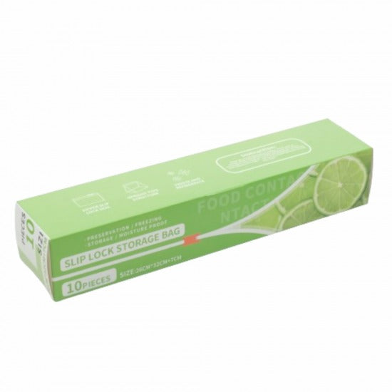 Punga Zip cu Fermoar, Plastic