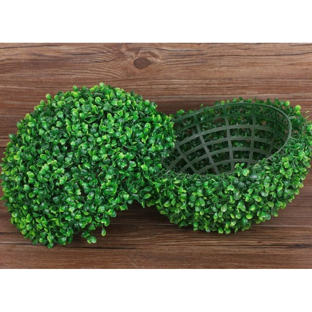 Set 10 Plante artificiale, Minge din iarba Buxus