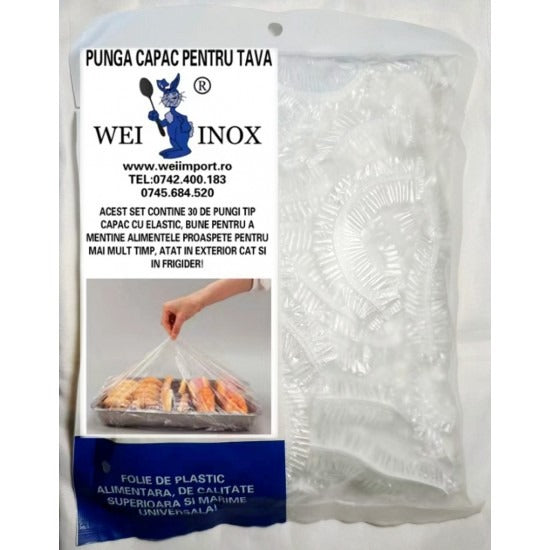 Pungi tip capac pentru Tavi , 45 cm