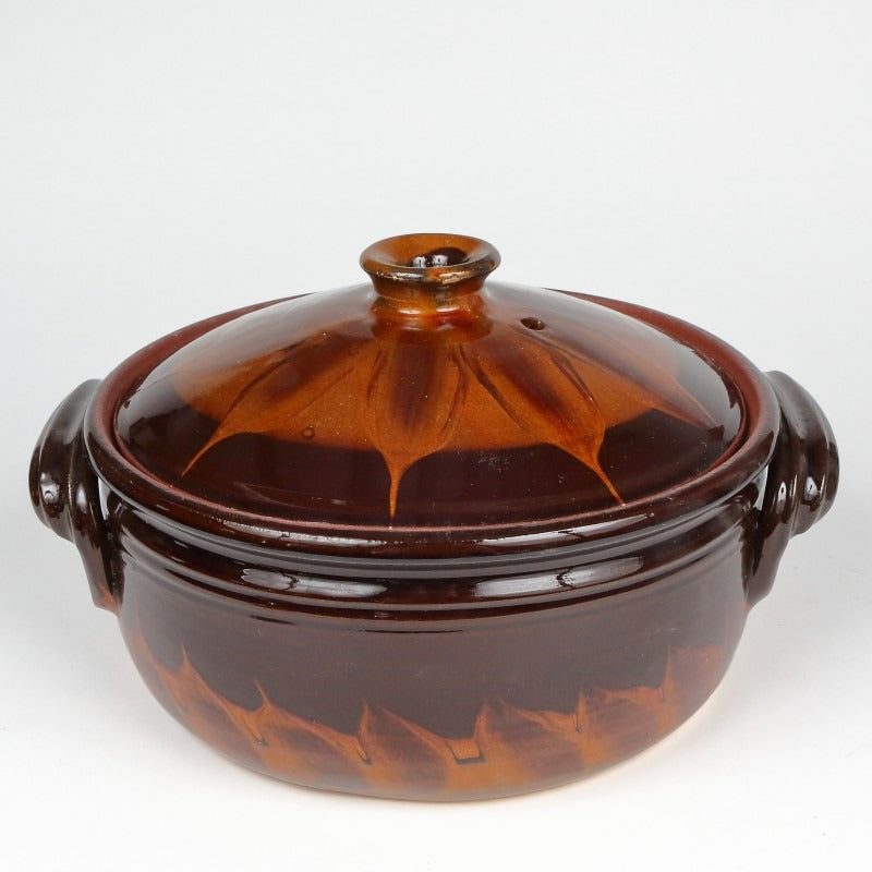 Oala din Lut traditionala pentru Sarmale smaltuita