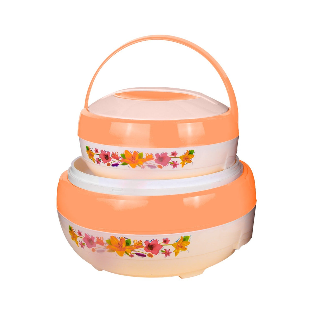 Set 2 Caserole Termice cu interior din inox , 2.5 si 5 Litri