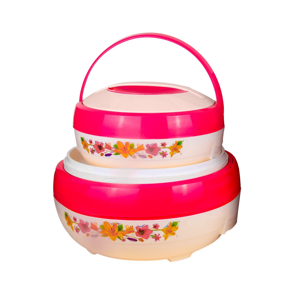 Set 2 Caserole Termice cu interior din inox , 2.5 si 5 Litri