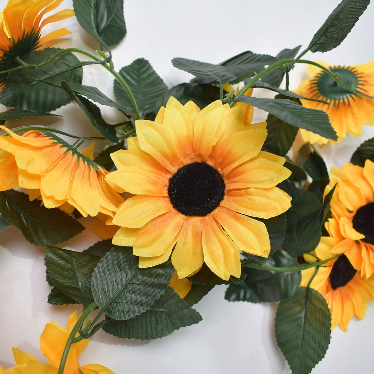 Ghirlanda Artificiala Floarea Soarelui, 2.2 m