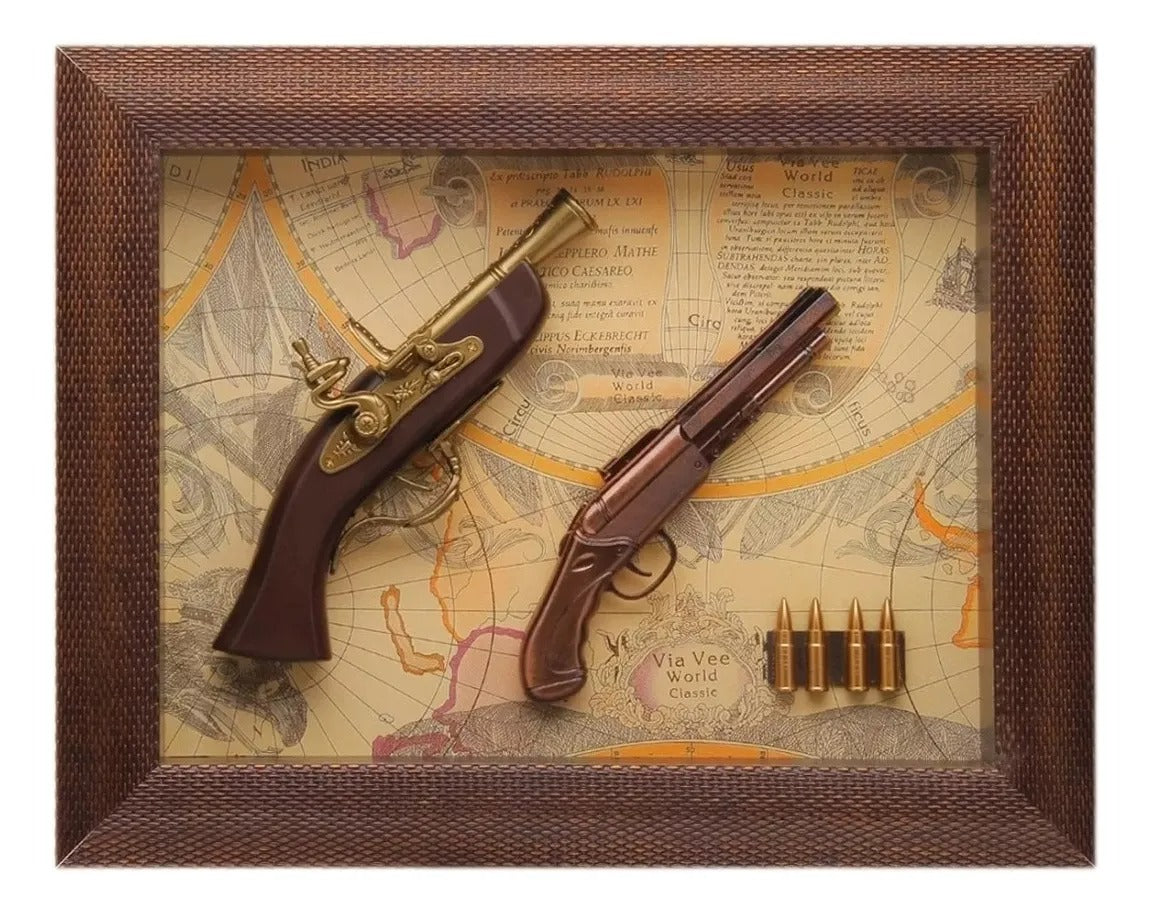 Tablou/ Panoplie 3D, Harta contemporana