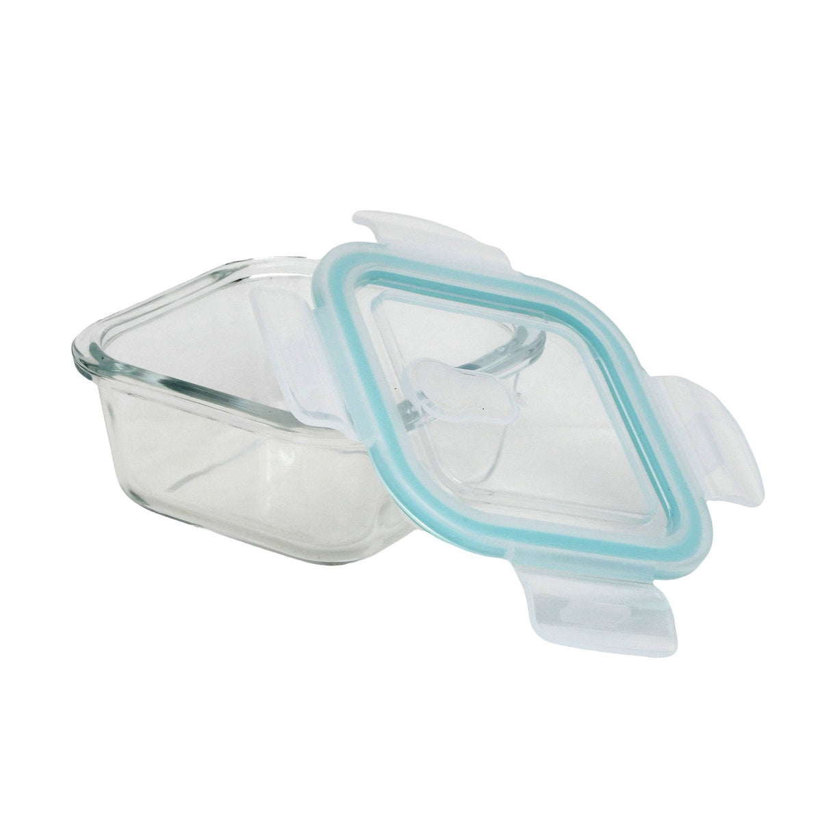 Caserola din Sticla cu Capac din Plastic,inchidere etans