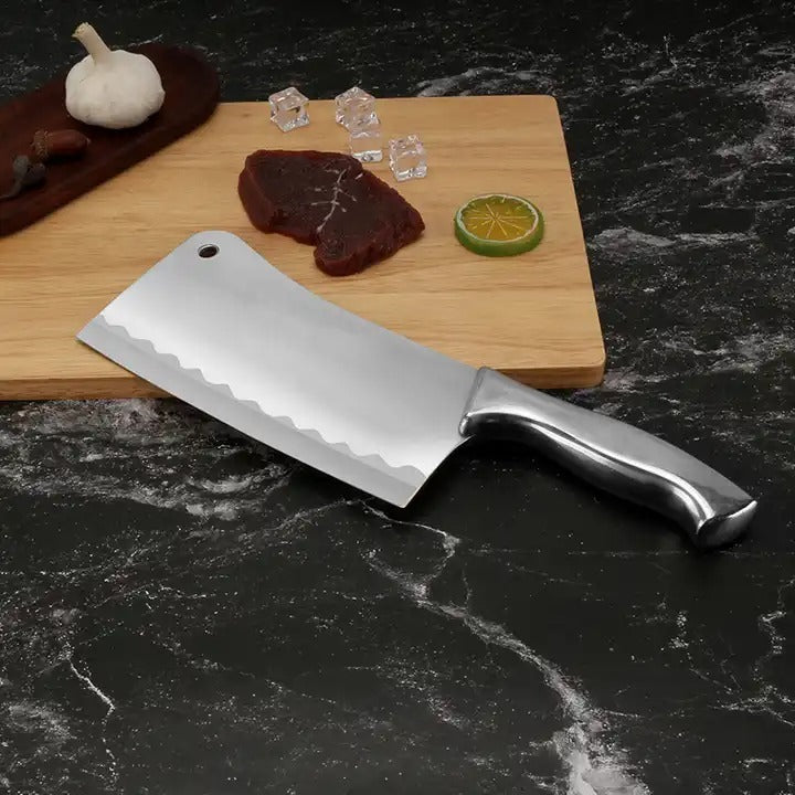 Satar pentru Macelarie din Otel,35cm- Lama 21 cm , 770 g