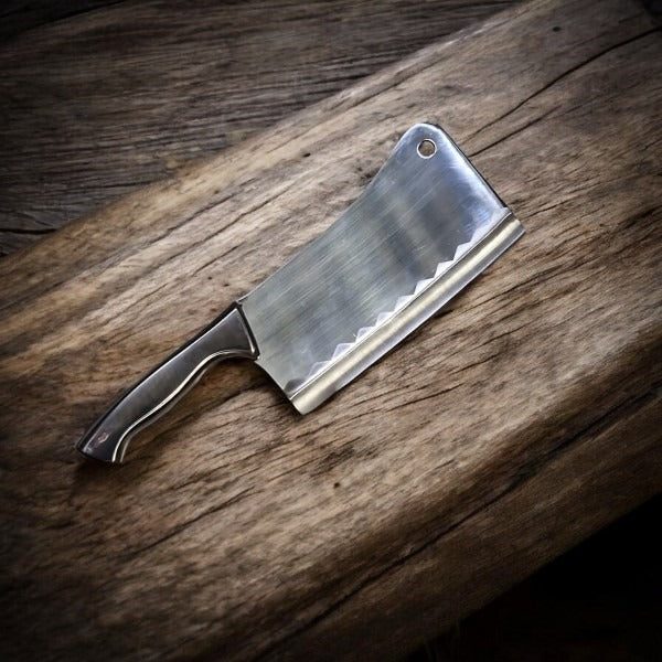 Satar pentru Macelarie din Otel,35cm- Lama 21 cm , 770 g