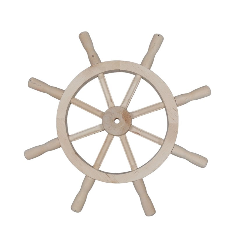 Roata Rustica Decorativa pentru Gradina, Lemn