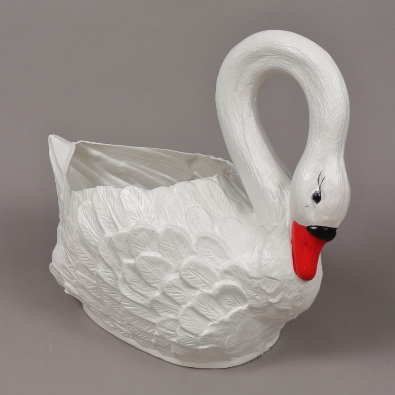 Ghiveci din Plastic, model Lebada Alba