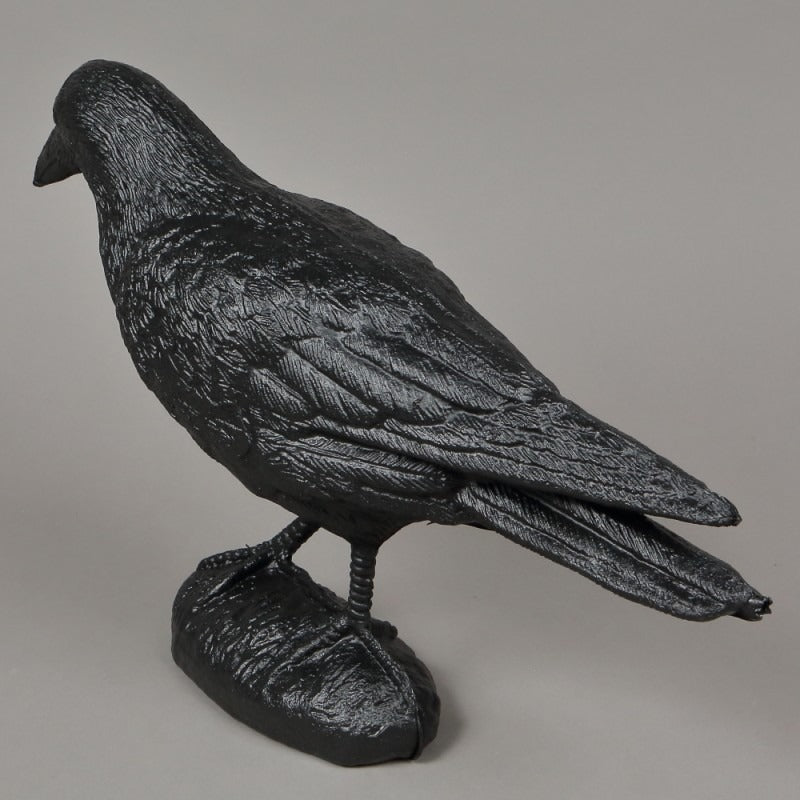 Figurina Cioara/Corb plastic pentru daunatori,30x48 cm