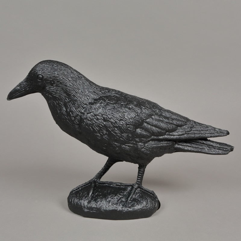 Figurina Cioara/Corb plastic pentru daunatori,30x48 cm