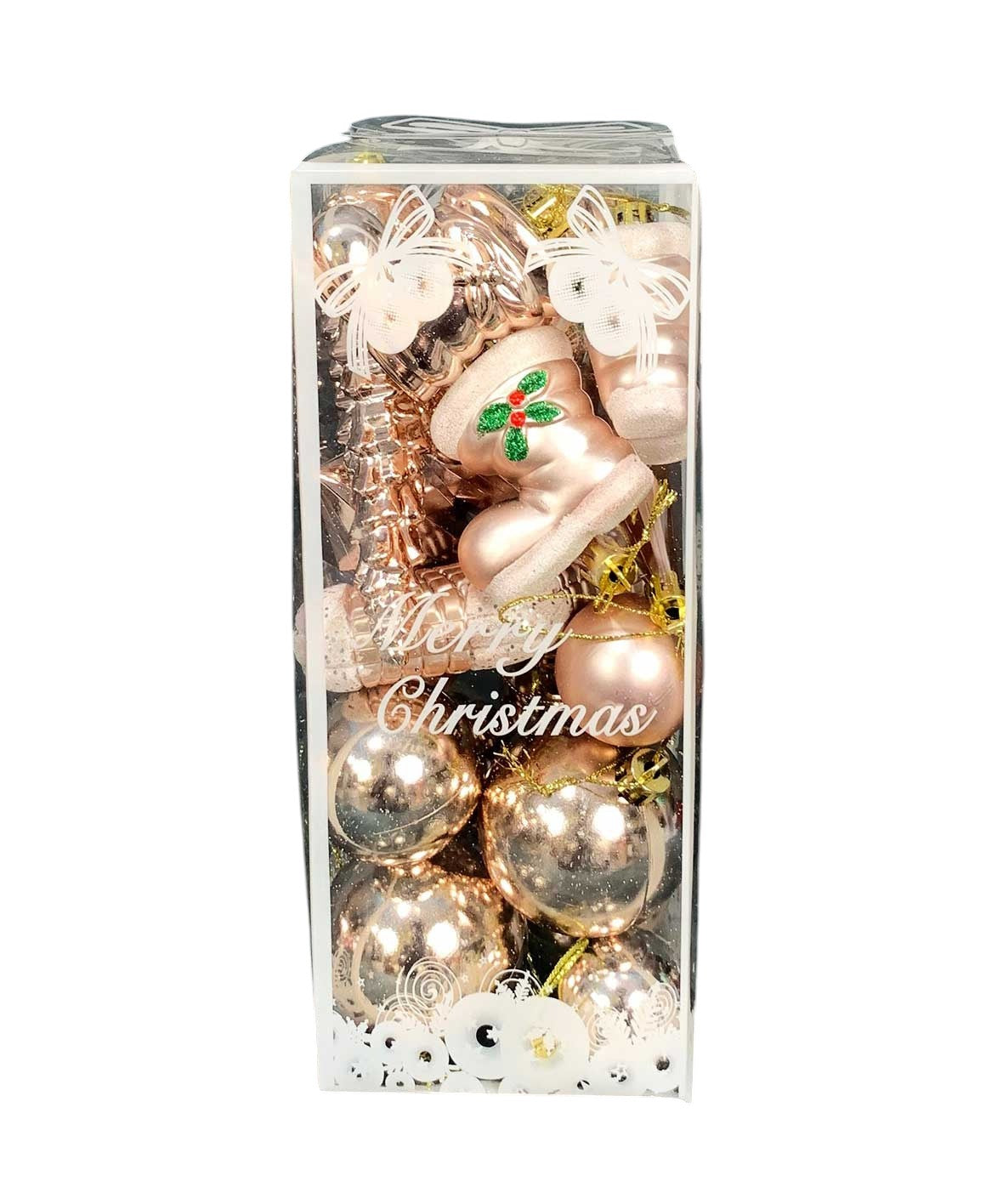 Set 21 de Ornamente Brad , Diverse Forme si Dimensiuni, Plastic