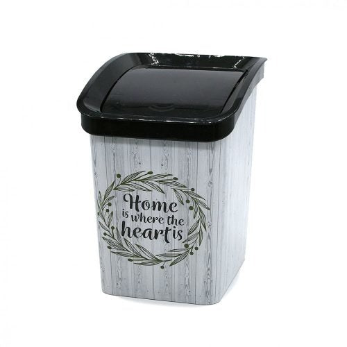 Cos de gunoi din plastic cu capac Batant