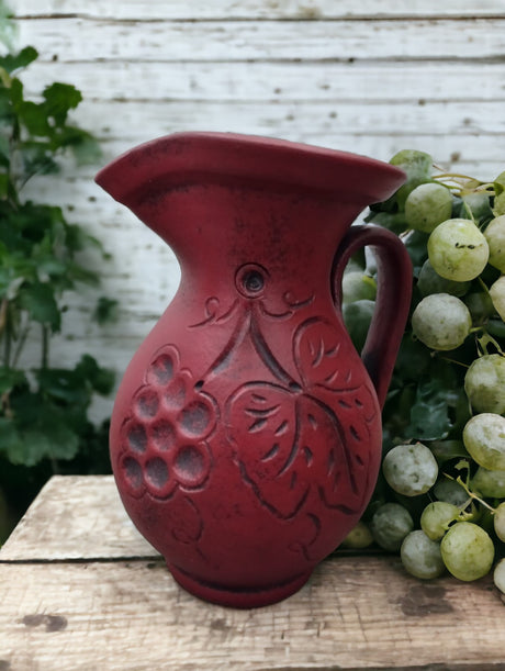 Cana pentru vin, confectionata manual, Ceramica, 1l
