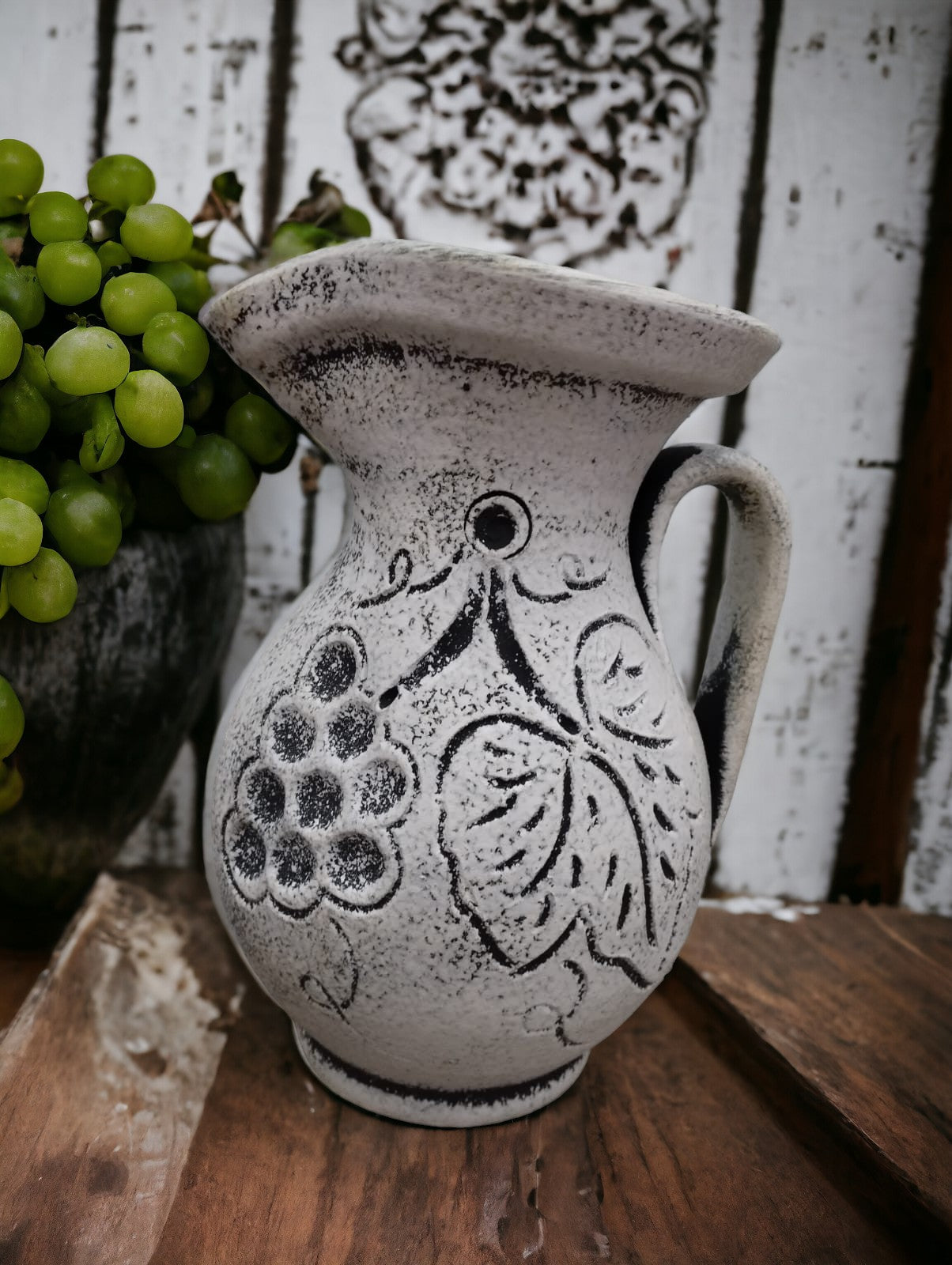 Carafa pentru vin, confectionata manual, Ceramica, 1l