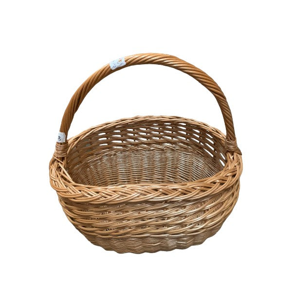 Cos pentru cumparaturi din rachita, 41 x 26 x 27 cm