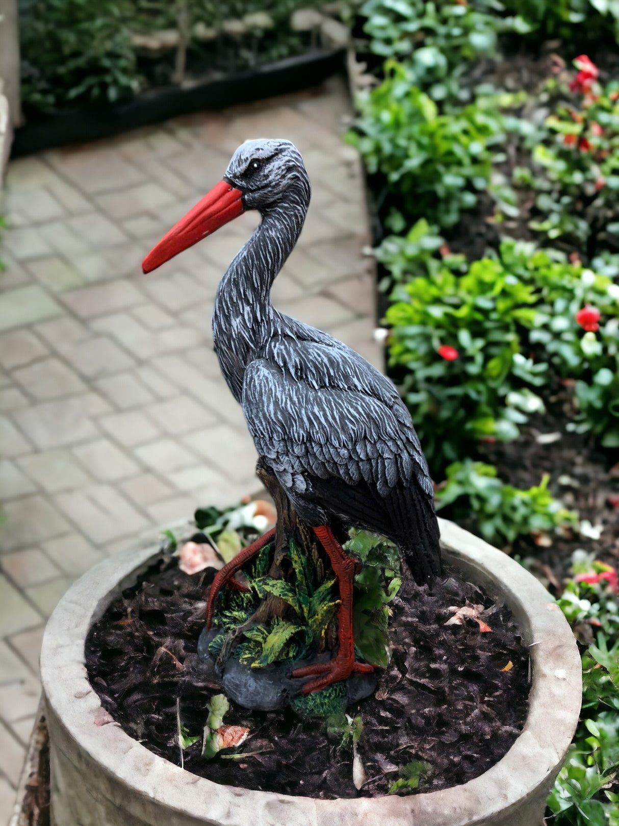 Decoratiune gradina din ceramica Cocor - 57 cm