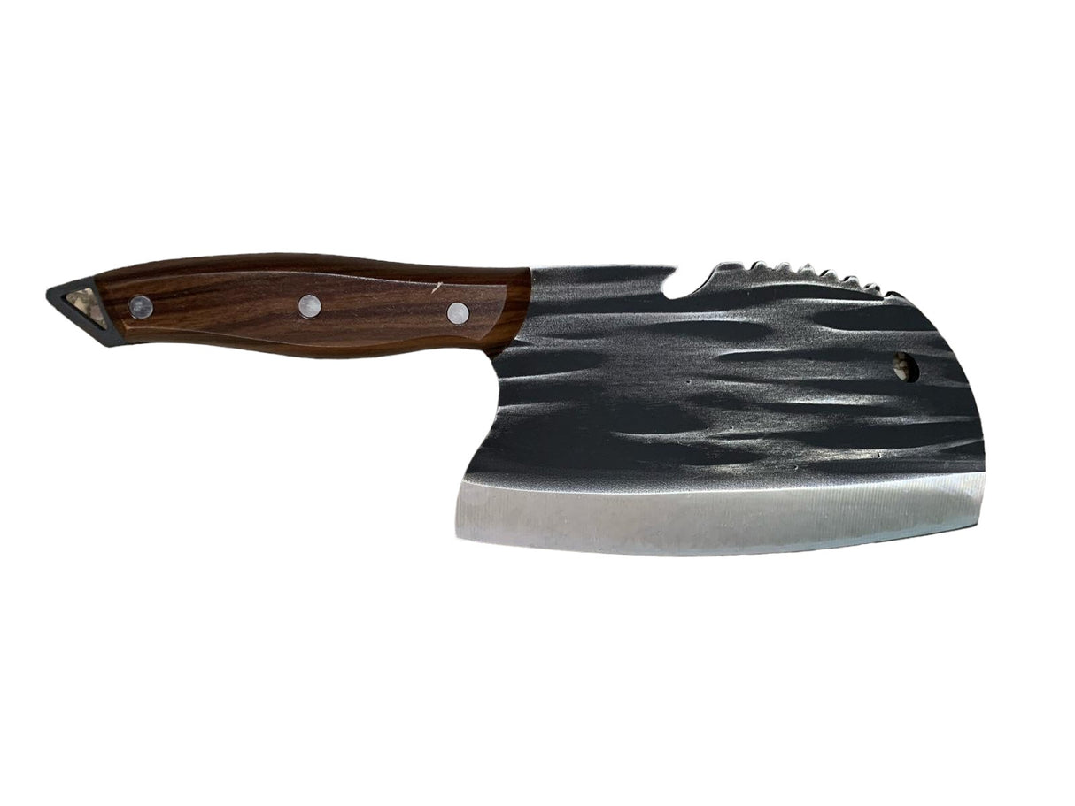 Satar Otel Carbon, Maner Plastic, Husa Neopren inclusa 30cm/550g