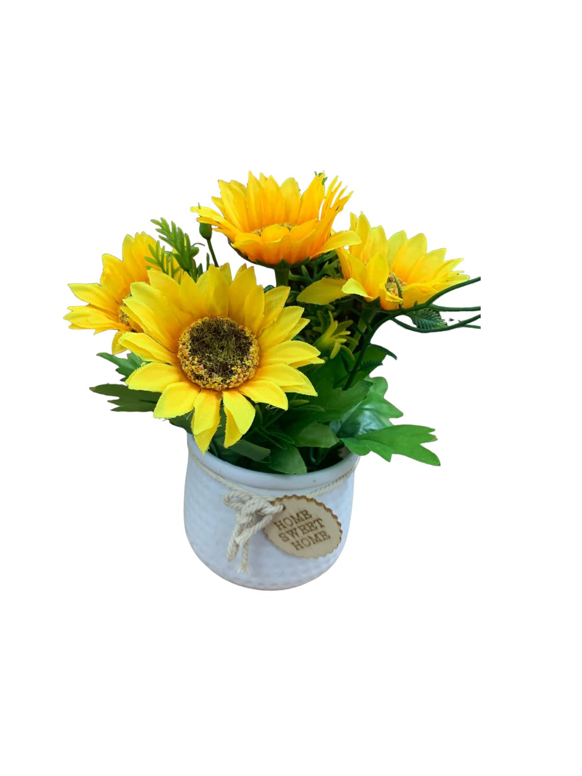 Ghiveci decorativ floarea soarelui - Home sweet home