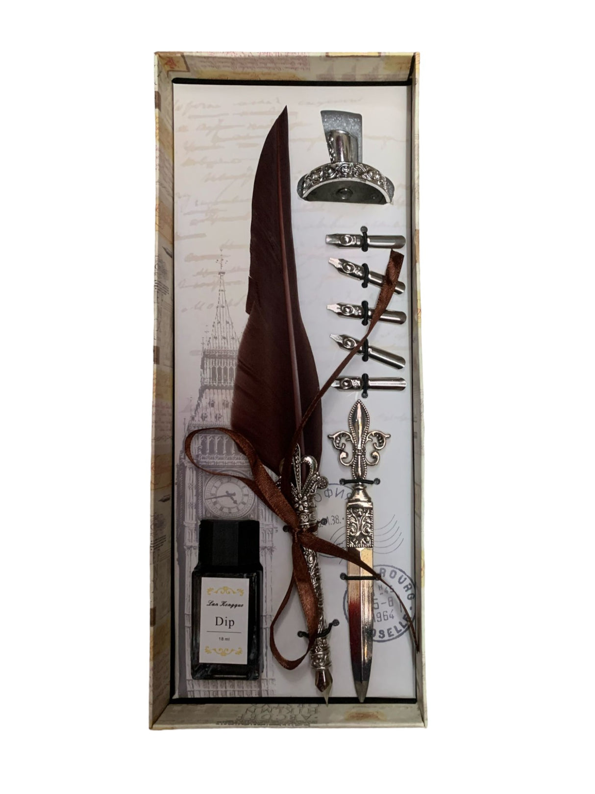 Set Pana de scris Big Ben – 9 piese