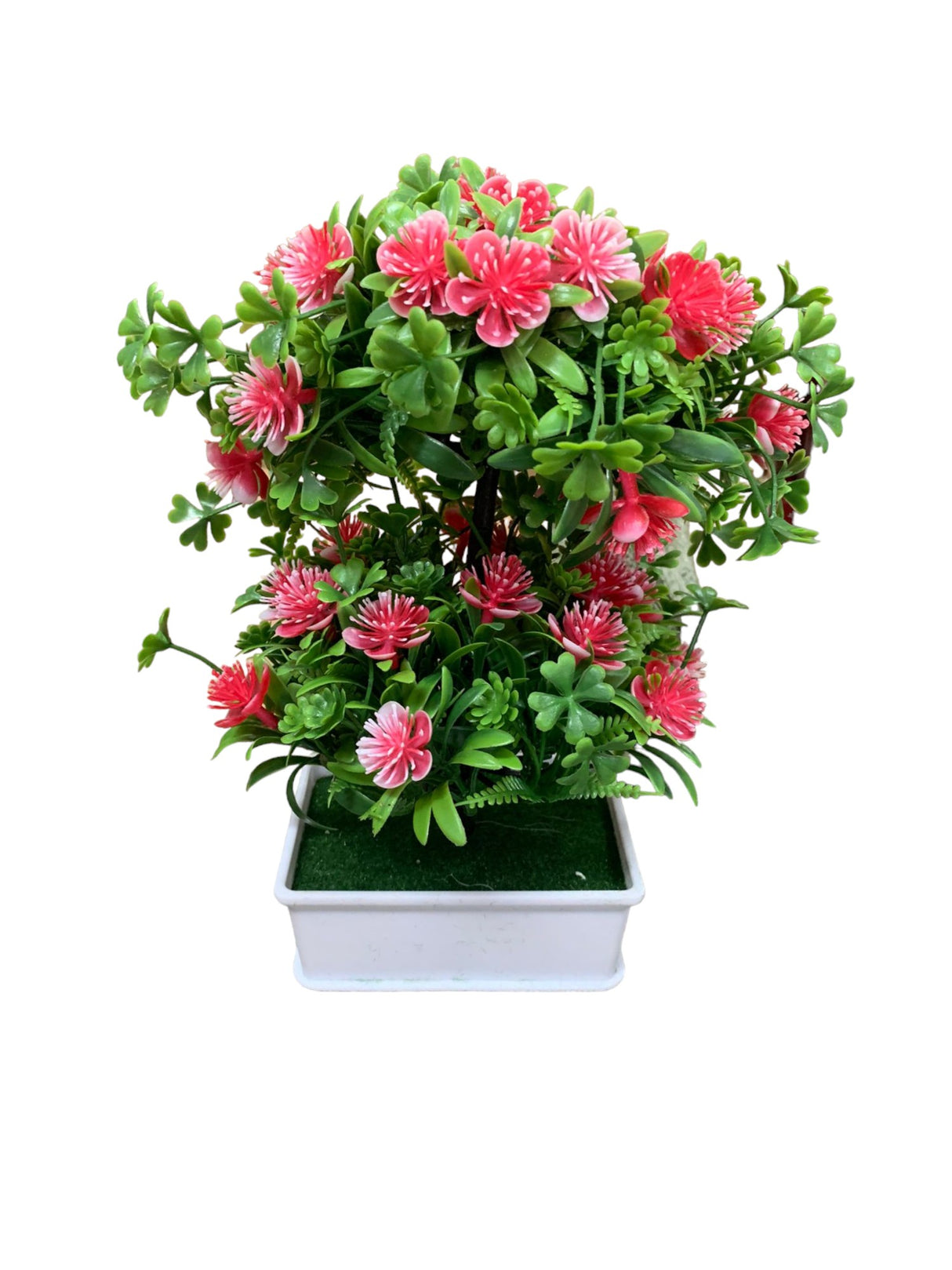 Bonsai artificial in ghiveci , Flori , 25x15 cm