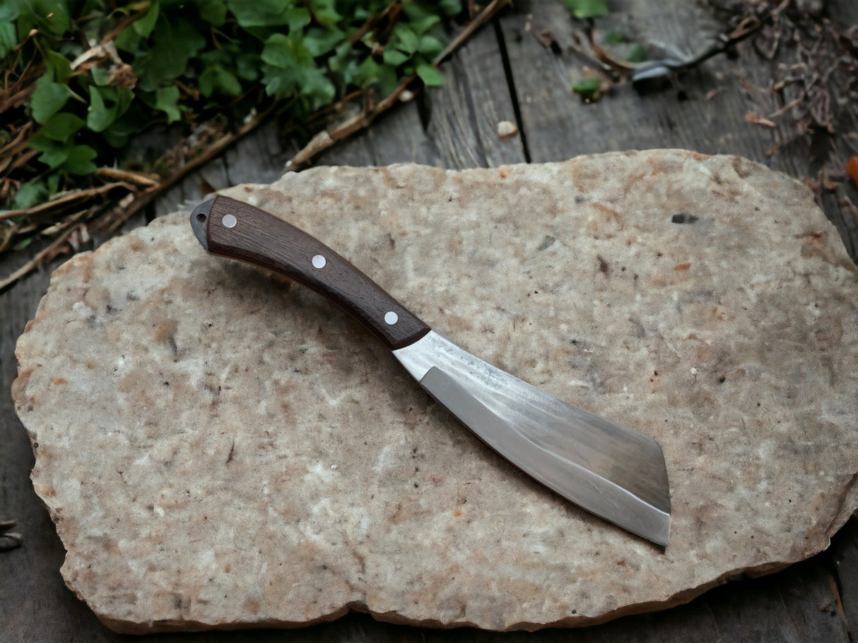 Maceta cu Maner Lemn,490g,21x6x35 cm