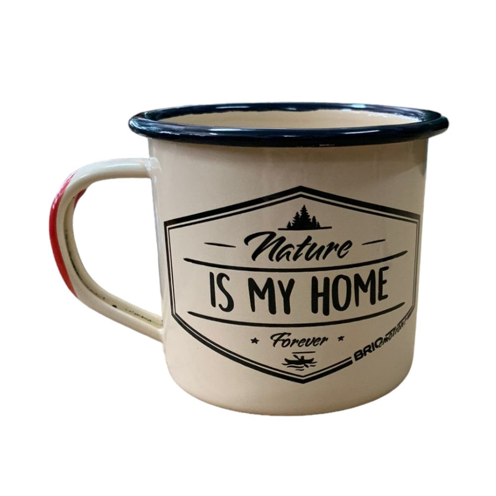 Cana Metalica Emailata, model Munte/Mare/Moto , 350 ml