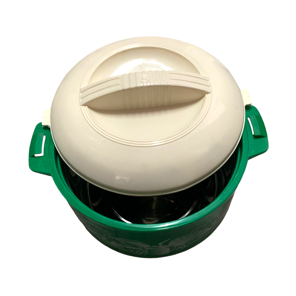 Caserola Termica din Inox si Plastic,cu Capac,JUMBO,9 Litri