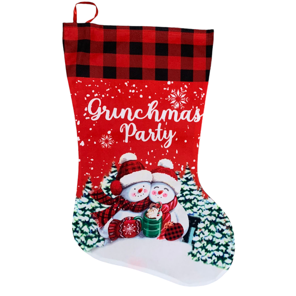 Cizma/Ciorap decorativ, model Craciun,3D