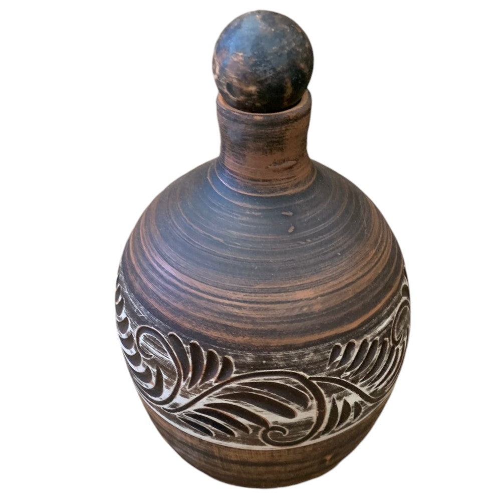 Ulcior/Butelcuta din Lut Rosu, Angob 1 l