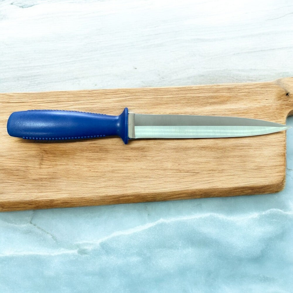 Cutit Pumnal pentru Injunghiat cu Dublu Tais si Lama dreapta , 30 cm /lama 13 cm , 100 g