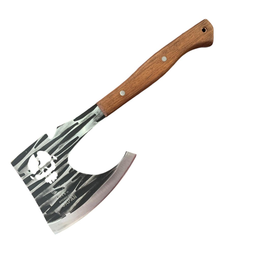 Satar/Topor Japonez Profesional, Otel inoxidabil/Lemn, husa inclusa , 33 cm , 650 g