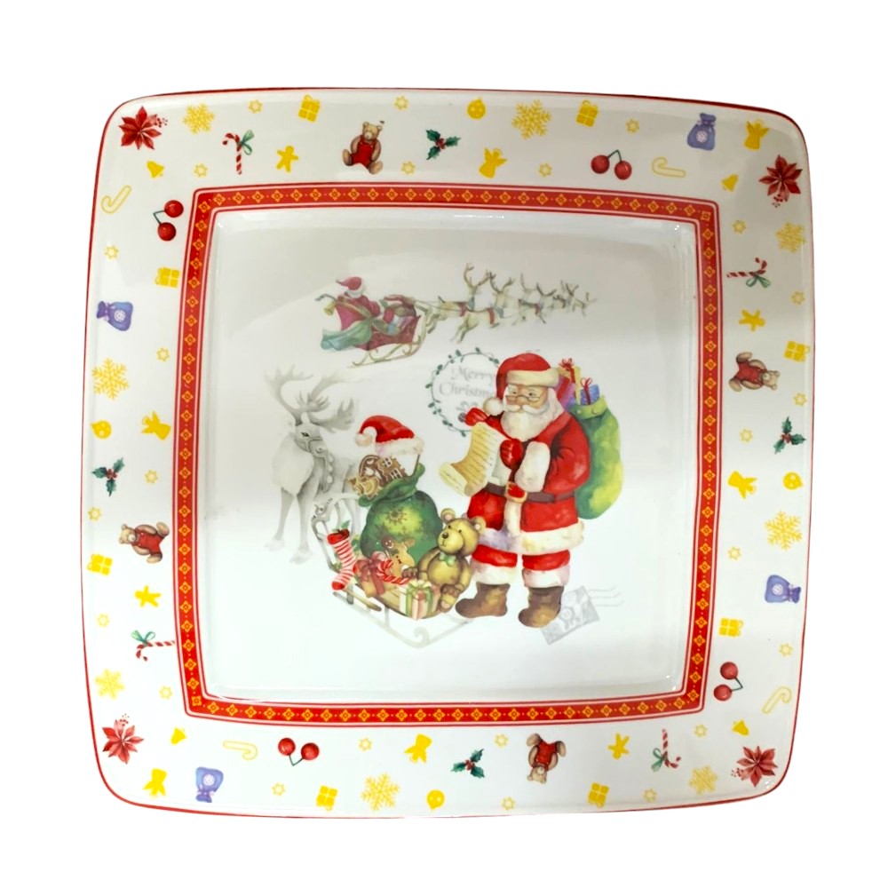 Platou Ceramica Craciun