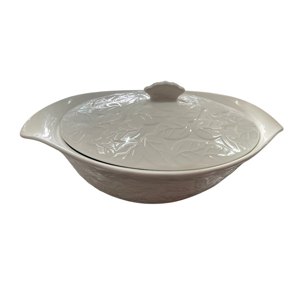 Supiera din Portelan cu Manere si Capac