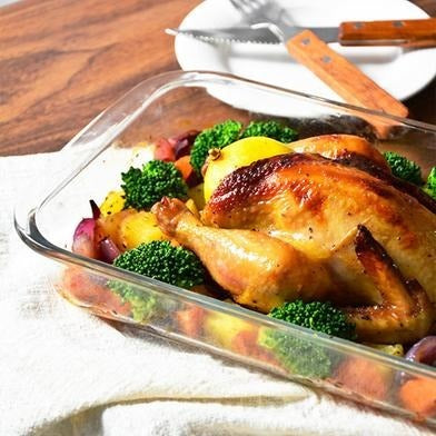 Set 3 tavi dreptunghiulare pentru cuptor din Yena, cantitate 1/1,6/2,2 litri