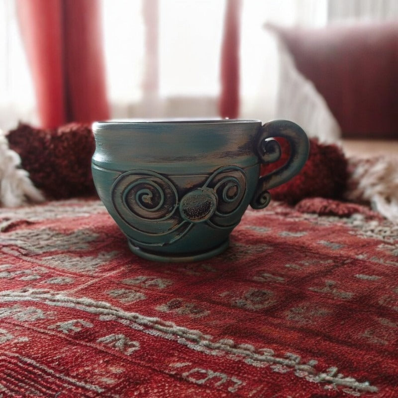 Ghiveci decor, Ceramica, 15x11 cm