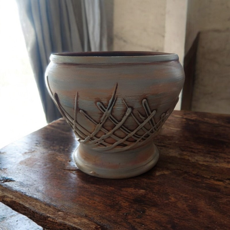 Ghiveci decor, Ceramica, 15x11 cm