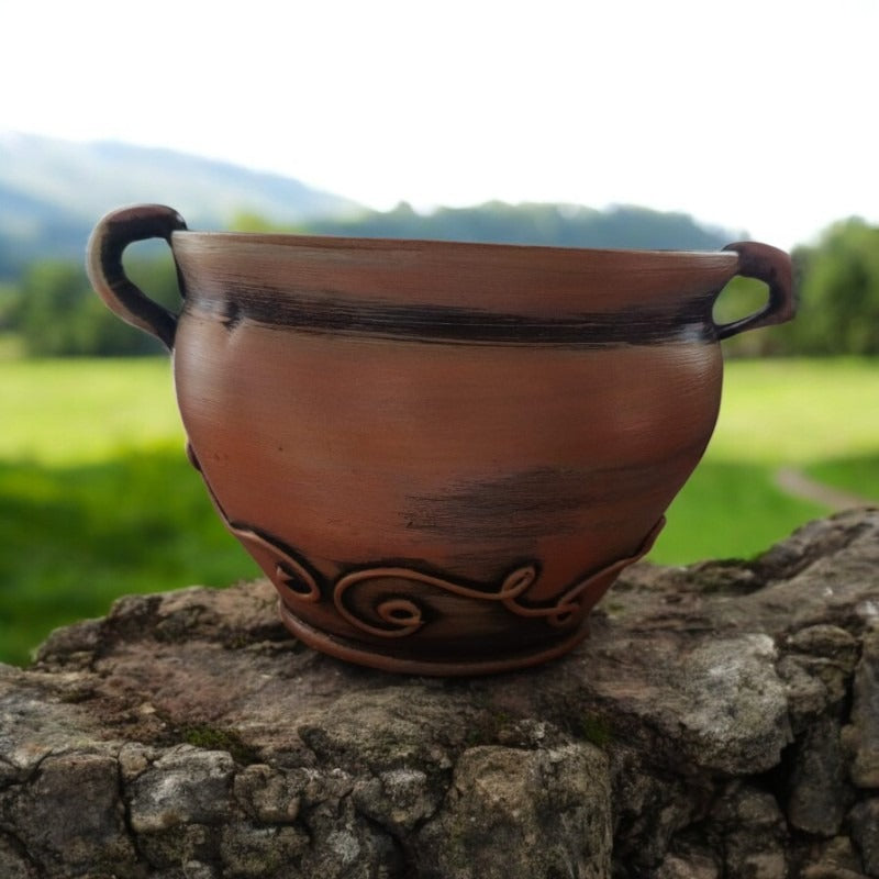 Ghiveci decor, Ceramica, 15x11 cm